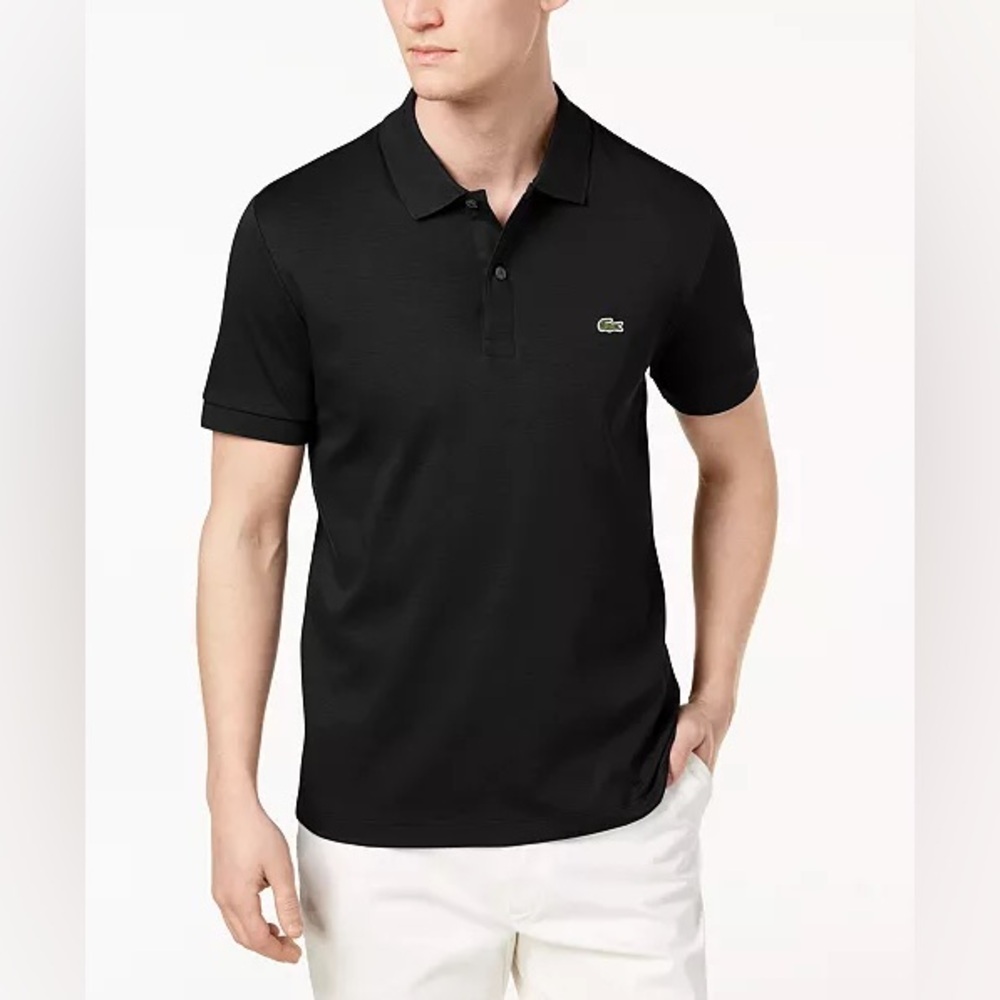 NWOT!! LACOSTE 🐊 Men’s Regular Fit Soft Touch Short Sleeve Polo